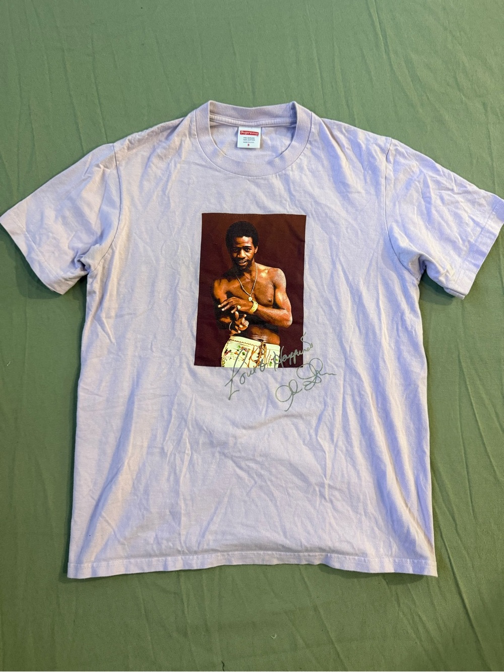 Supreme Al Green Photo Shirt SS22 Light Purple S